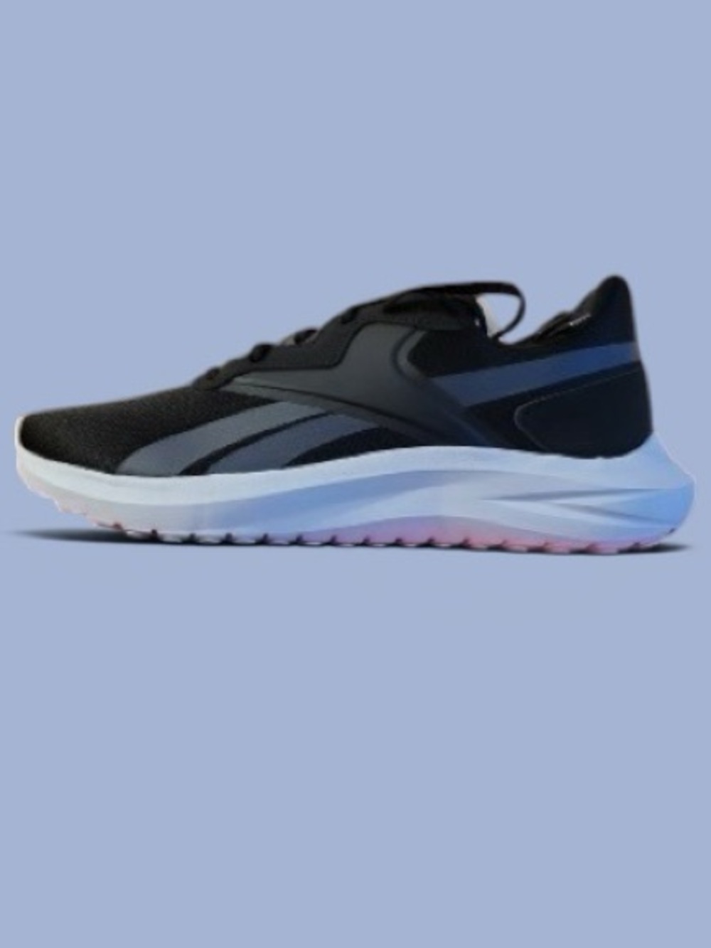 Reebok Energen Lux Running Shoe Black and Blue Athletic Running Shoes